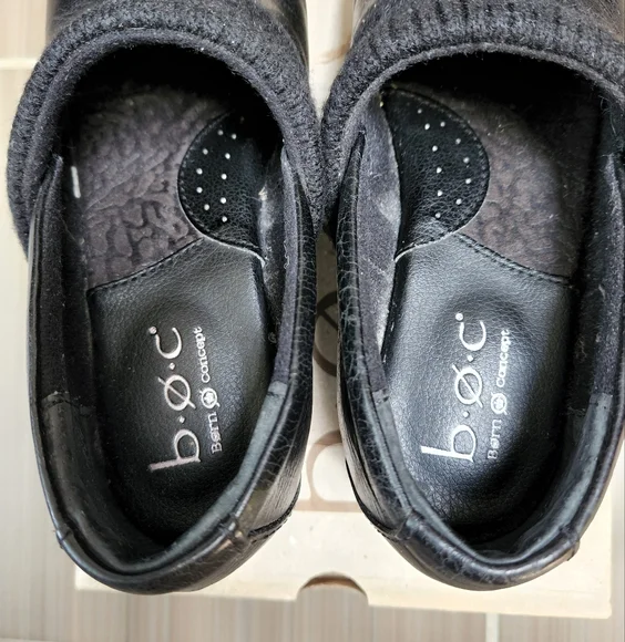 B.O.C. DAPHNIS Clog - BLACK SIZE 6 - Picture 4 of 10